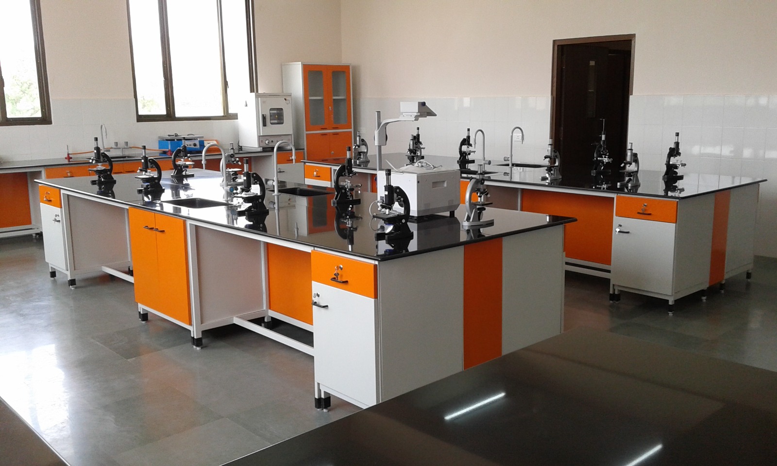 Bio Lab Furniture Installation