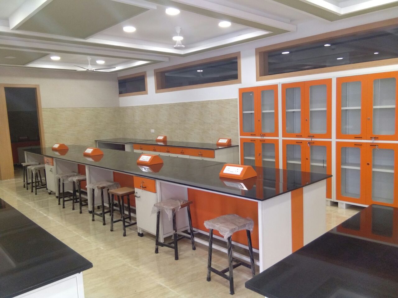 Computer Lab Furniture Installation